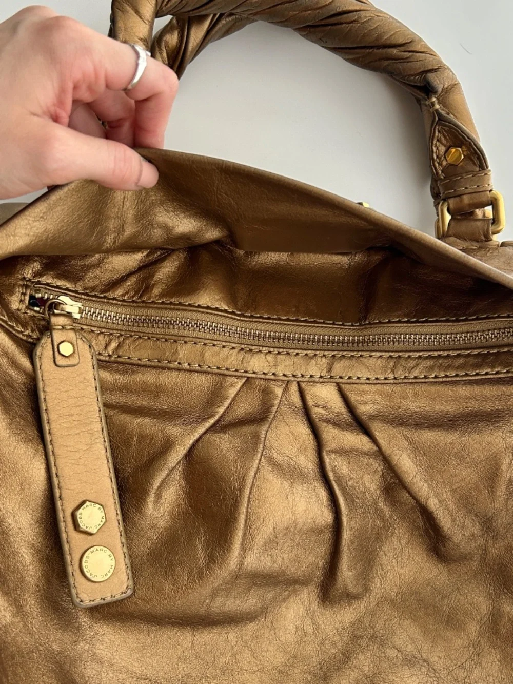Marc Jacobs Satchel Bag- (similar to Classic Q Groovee Style) - Picture 5 of 8